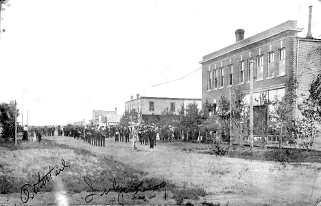 Parade, Ottertail Minnesota, 1909