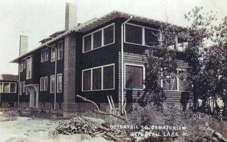 Ottertail County Sanitarium, Ottertail Minnesota, 1940's?