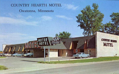 Country Hearth Motel, Owatonna Minnesota, 1960's