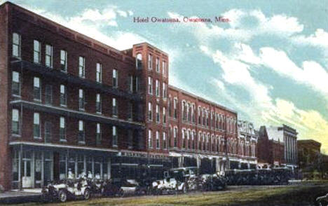 Hotel Owatonna, Owatonna Minnesota, 1930's