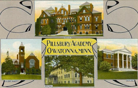 Pillsbury Academy, Owatonna Minnesota, 1910's