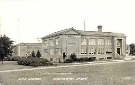 High School, Owatonna Minnesota, 1949