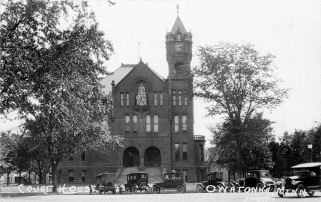 Steele County Court House, Owatonna Minnesota, 1920's
