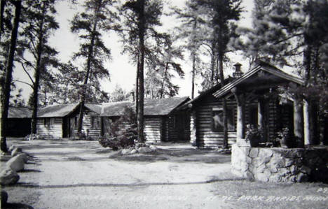 Harbordale Log Cabins, Park Rapids Minnesota, 1930's