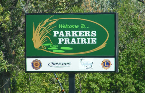 Welcome to Parkers Prairie Minnesota
