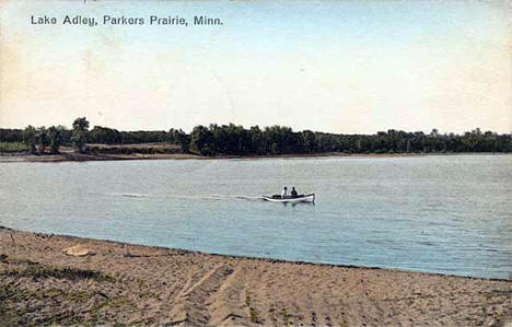 Lake Adley, Parkers Prairie Minnesota, 1912