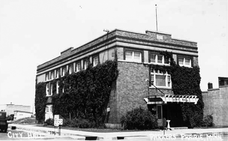 City Hall, Parkers Prairie Minnesota, 1940