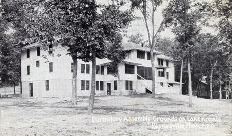 Dormitory, Assembly Grounds, Lake Koronis, Paynesville Minnesota, 1931