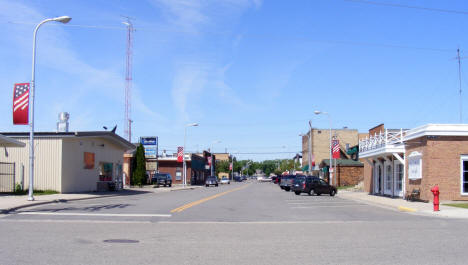 Street scene, Paynesville Minnesota, 2009
