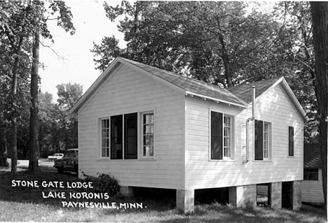 Stone Gate Lodge, Lake Koronis, near Paynesville Minnesota, 1955