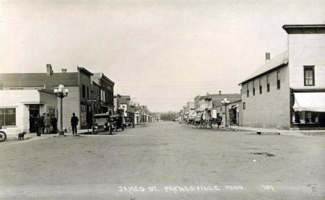 James Street, Paynesville Minnesota, 1910