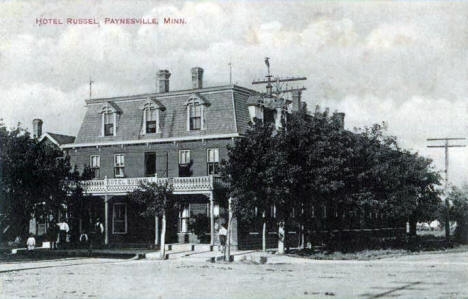 Hotel Russel, Paynesville Minnesota, 1911