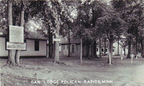Oak Lodge, Pelican Rapids Minnesota, 1920's?