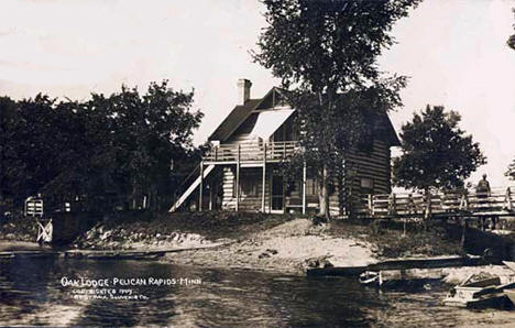 Oak Lodge, Pelican Rapids Minnesota, 1909
