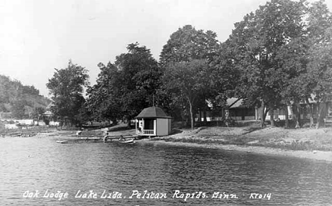Oak Lodge, Lake Lida near Pelican Rapids Minnesota, 1940