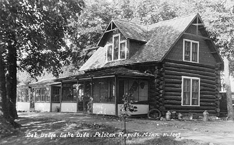 Oak Lodge, Lake Lida near Pelican Rapids Minnesota, 1940