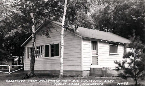 Hollywood Inn on Big Whitefish Lake, Pequot Lakes Minnesota, 1940's