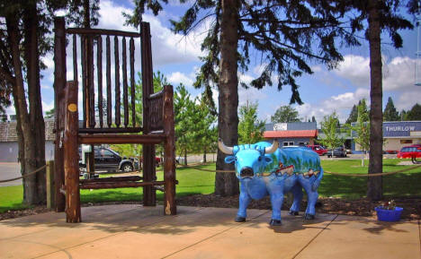 Paul Bunyan's Chair, Bobber Park, Pequot Lakes Minnesota, 2008