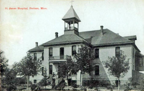 St. James Hospital, Perham Minnesota, 1912
