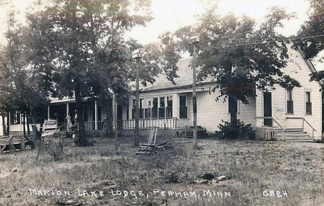 Marion Lake Lodge, Perham Minnesota, 1939