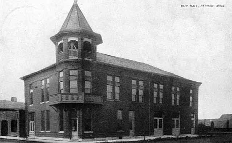 City Hall, Perham Minnesota, 1908