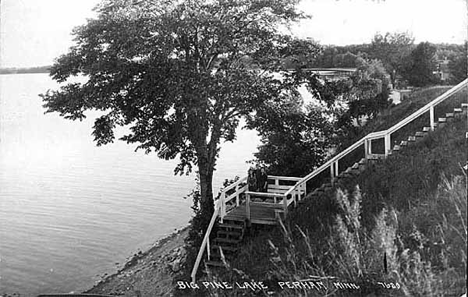 Big Pine Lake, Perham Minnesota, 1922