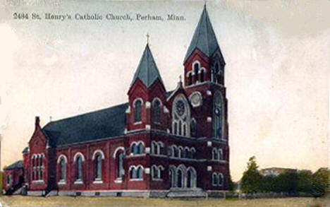 St. Henry's Catholic Church, Perham Minnesota, 1911