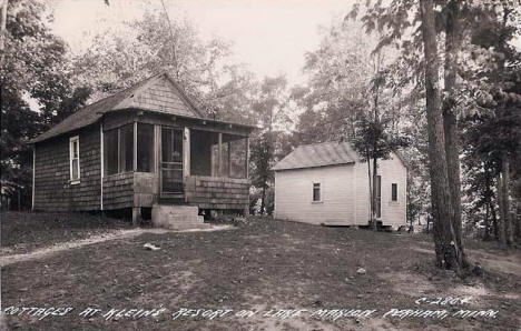 Klein's Resort on Lake Marion, Perham Minnesota, 1949