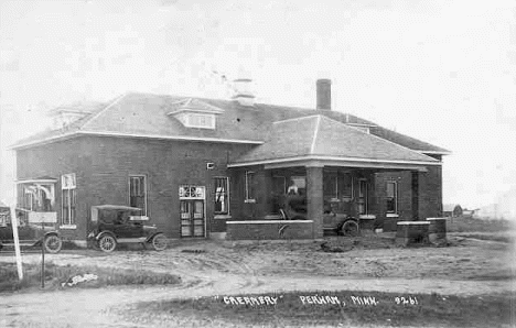 Creamery, Perham Minnesota, 1910's