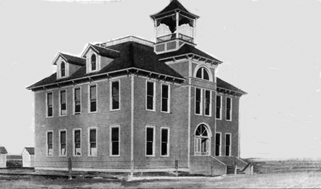 Public School, Perley Minnesota, 1908