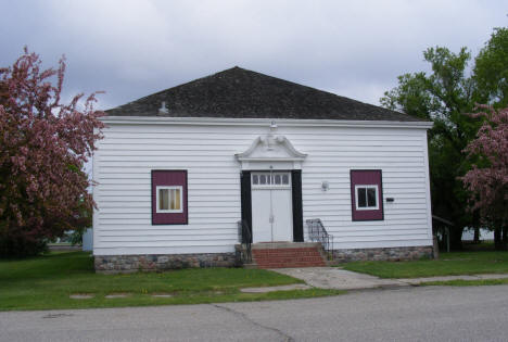 Former Community Building, Perley Minnesota, 2008