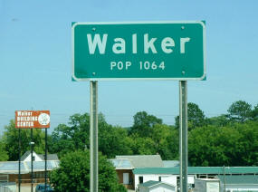 Walker Minnesota Sign