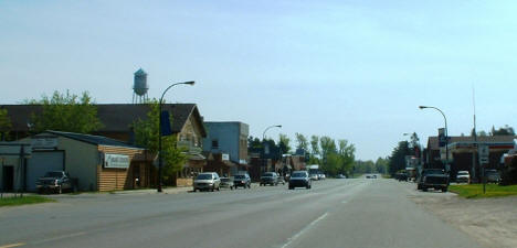 Downtown Remer Minnesota, 2007