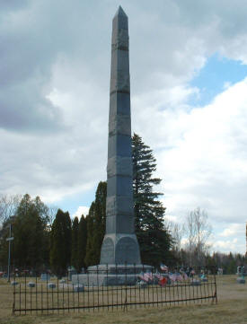 Monument to the 1894 fire, Hinckley Minnesota, 2007