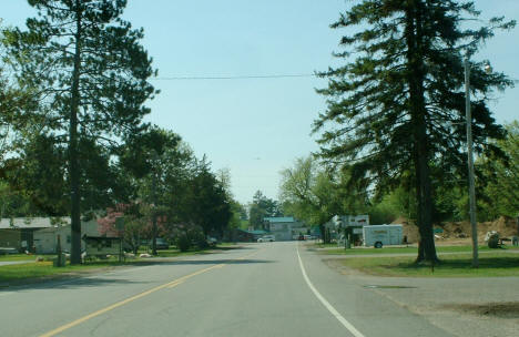 Street Scene along Highway 6 in Emily Minnesota, 2007