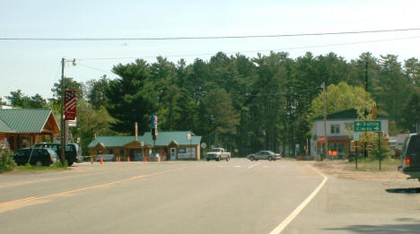 View of Emily Minnesota on County Road 1, 2007