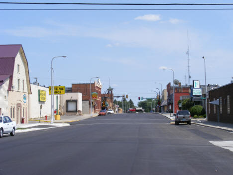 View of Bryant Avenue in Downtown Wadena Minnesota, 2007
