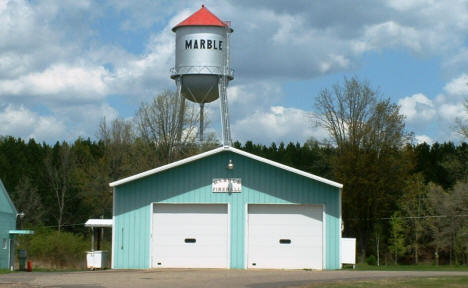 Marble City Fire Hall and Water Tower, Marble Minnesota, 2003