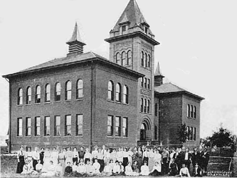 Webster School, Pine City Minnesota, 1907