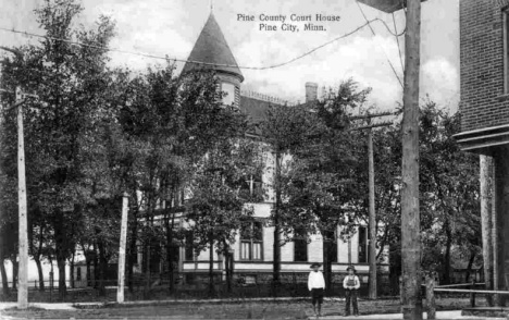Pine County Court House, Pine City Minnesota, 1913