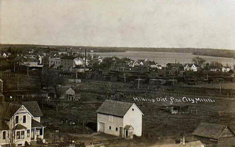 Milling District, Pine City Minnesota, 1910's?