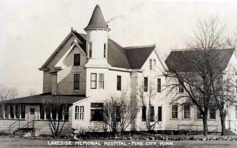 Lakeside Memorial Hospital, Pine City Minnesota, 1946
