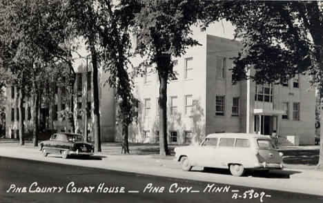 Pine County Court House, Pine City Minnesota, 1950's