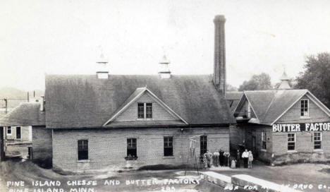 Pine Island Cheese and Butter Factory, Pine island Minnesota, 1929