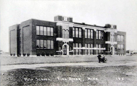 High School, Pine River Minnesota, 1920's?