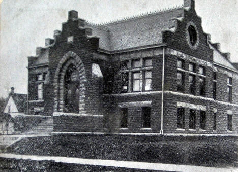 Public Library, Pipestone Minnesota, 1905