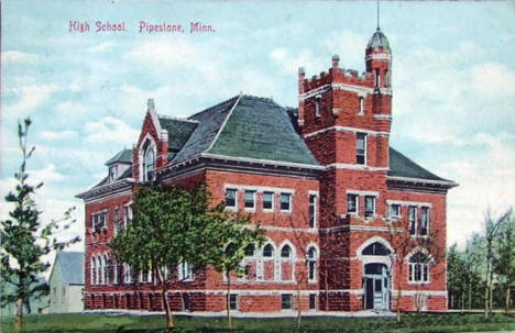 High School, Pipestone Minnesota, 1911