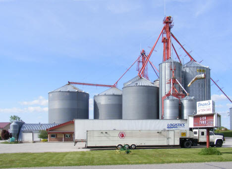 Grain elevators, Plainview Minnesota, 2010