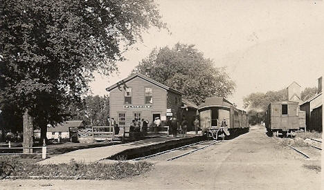 Railroad Depot, Plainview Minnesota, 1910's?