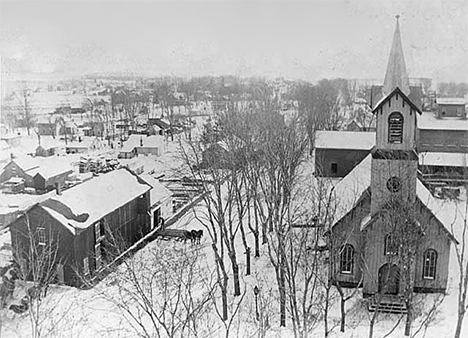 Congregational Church, Plainview Minnesota, 1890